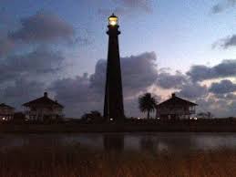 It served for 61 years before being retired in 1933, when its function was replaced by a different light. Point Bolivar Lighthouse On Bolivar Peninsula Texas