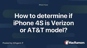 Что же, в этом нам поможет. How To Determine If Iphone 4s Is Verizon Or At T Model Macrumors Forums