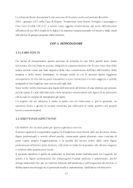 Relazione Di Tirocinio In Rsa Docsity