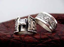Bob Berg Is Amazing Western Wedding Rings Western Rings Gothic Wedding Rings