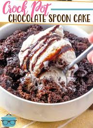 These are excellent slow cooker recipes. Crock Pot Chocolate Spoon Cake Video The Country Cook