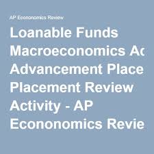 Loanable Funds Macroeconomics Advancement Placement Review Activity Review Activities Macroeconomics Graphing Games