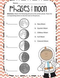 Moon Phases Assessment Moon Science Moon Phase Lessons Moon Lessons