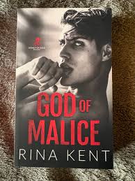 Out of Print” God of Malice by Rina Kent Model Cover
