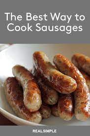 I Tried Cooking Sausage 3 Ways This One Was The Best How To Cook Sausage Best Sausage Breakfast Sausage In Oven