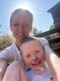 Can someone fix my son's blurry face in the picture?