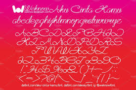 Aku Cinta Kamu In 2020 New Fonts Funky Fonts Hipster Fonts