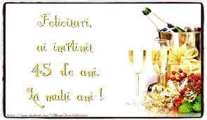 La multi ani, dragi copii! Felicitari Ai Implinit 45 Ani De Ani La Multi Ani Mesajeurarifelicitari Com