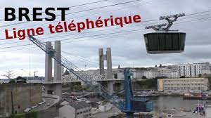 C'est ici à brest en bretagne et nulle part ailleurs ! Brest Fahrt In Seilbahn Ligne Telepherique Cable Car Ride Bretagne Finistere Youtube