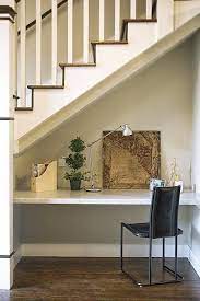 10 Under Stair Storage Ideas That Make Your House Look Stunning Desk Under Stairs Stair Decor Storage Under Staircase