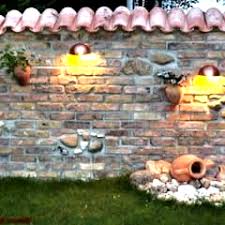 Spanische Mauer Mit Beleuchtung Garten Von Rimini Baustoffe Gmbh Spanische Maue 2020 Garten