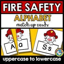 The nato phonetic alphabet is a spelling alphabet used by airline pilots, police, the military, and others the nato phonetic alphabet has a variety of applications, most of these relating to safety. Fire Safety Activities Kindergarten Preschool Alphabet Letters Match Up Game