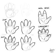 Le Reffy Ref Ref Disney Concept Art Paw Drawing Furry Drawing