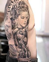 刺青師小武ting lung ying tato5566 instagram 相片與影片in 2020 portrait tattoo tattoos portrait
