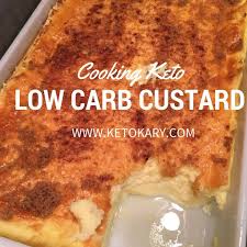 Low Carb Custard Rezept Low Carb Rezepte Low Carb Essen Rezepte