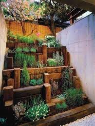 Modern Garden Ideas For Small Spaces Diy Herb Garden Small Gardens Plants