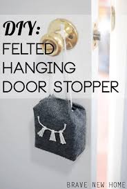 Find online and save up to 70% now, great offers & best prices: Diy Door Stop That Hangs From Your Door Knob Diy Candy