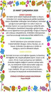 Evde Egitim Icin Etkinlikler 2020 Evde Egitim Egitim Faaliyetleri Egitim