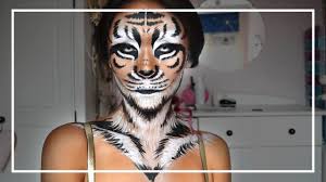 tiger cosplay makeup tutorial