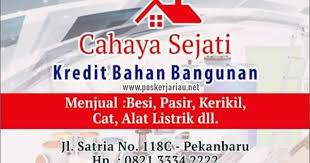 We would like to show you a description here but the site won't allow us. Lowongan Kerja Pekanbaru Toko Bangunan Cahaya Sejati Agustus 2020 Poskerja Riau Lowongan Kerja Pekanbaru Riau 2021
