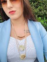 Colar Maxi Elegante em Promoção no Magazine Luiza