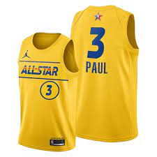 Jersey hornets lamelo ball green city jersey miami heat tyler herro city jersey phoenix suns devin booker city jersey brooklyn nets kevin d. 2021 All Star Chris Paul Western Conference Suns Jersey Gold