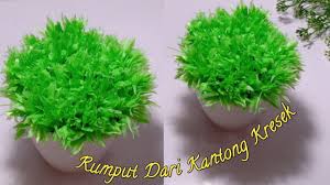 Pot selalu dapat dikubur atau dibawa di dalam ruangan untuk membantu. Cara Mudah Membuat Rumput Dari Kresek Tutorial Diy Youtube