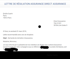 Date d'échéance du contrat : Comment Resilier Une Assurance Direct Assurance
