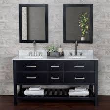 Birch Double Sink Bathroom Vanity