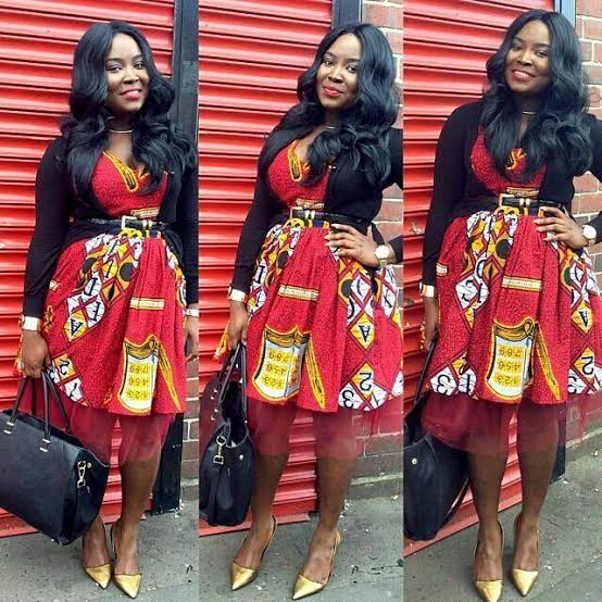 Friday Ankara outfit for females 