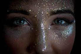 Self Portrait Ashley Corinne Photography Glitter Photography Glitter Photo Shoots Fantasy Makeup