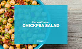 Does chickpea salad freeze well?
