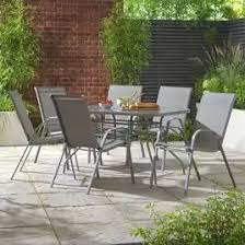 Buy Argos Home Sicily 6 Seater Metal Patio Set Black Patio Sets Argos Patio Set Patio Black Patio Furniture