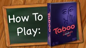 Taboo is a classic card game, released by hasbro in 1989. How To Play Taboo Youtube