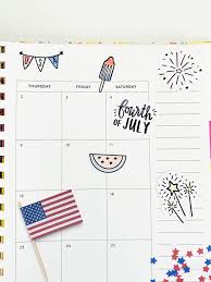 Download Printable 4th Of July Patriotic Stickers Pineapple Paper Co