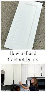 How To Make Diy Cabinet Doors Without Fancy Router Bits Diy Cabinet Doors Shaker Style Cabinet Doors Diy Cabinets