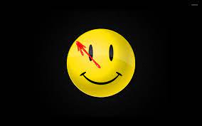 Aug 21, 2019 · essentially, the image of a smiley face covered in blood reflects watchmen 's entire ethos. Watchmen Smiley Face Comic 1920x1200 Wallpaper Teahub Io