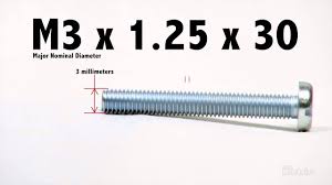 How To Read A Metric Screw Thread Callout