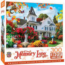 Maybe you would like to learn more about one of these? Masterpieces Memory Lane October Skies Large 300 Piece Ezgrip Jigsaw Puzzle By Alan Giana Walmart Com Walmart Com