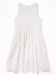 Crepe Cutwork Fit Flare Dress For Girls Old Navy Fit Flare Dress Girls Dresses Online Dresses