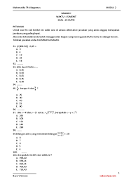 Maybe you would like to learn more about one of these? Soal Tpa Bappenas 2020 Pdf Cara Golden