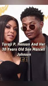 Taraji P. Henson And Her 30 Years Old Son Marcell Johnson #celebrity  #celebrities #bcaxyz #fypツ
