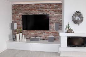 Klinkerriemchen Tv Wand Wandverblender Industrie Look Antik Und Retro Riemchen Klinkerriemchen Verblender Klinker
