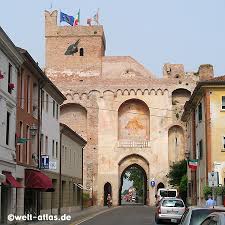 The time now giver præcis (usa netværk af cæsium ure) synkroniseret tid og præcise tidsservices i cittadella, italien. Foto Porta Treviso Cittadella Im Veneto Welt Atlas De