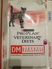 None of the cat food brands that you can buy from a regular supermarket is good cat food, even if the vet stocks them. Purina Pro Plan Veterinary Diets Dm Dietetic Management 10lb Cat Dry Food For Sale Online Ebay