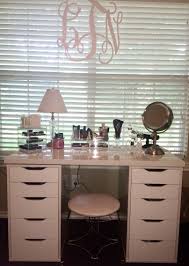 Makeup Vanity Using Ikea Alex Dupe Drawers Vanity Decor Home Decor Home