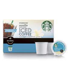 Starbucks doubleshot™ vanilla iced coffee. Starbucks Sweetened Vanilla Iced Coffee K Cup For Keurig Brewers 60 Count See This A Vanilla Iced Coffee Starbucks Sweetened Iced Coffee Keurig Iced Coffee