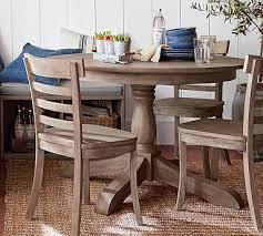 Shop our best collection of pedestal kitchen table & pedestal dining room tables to reflect your style and inspire your home. Owen Round Pedestal Extending Dining Table Pottery Barn