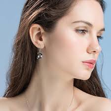 ONEFINITY Raven Crow Owl Wolf Bat Cat Earrings 925 Italy