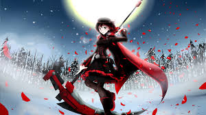 The best quality and size only with us! Download Wallpaper Moon Anime Rwby Ruby Rose 1920x1080
